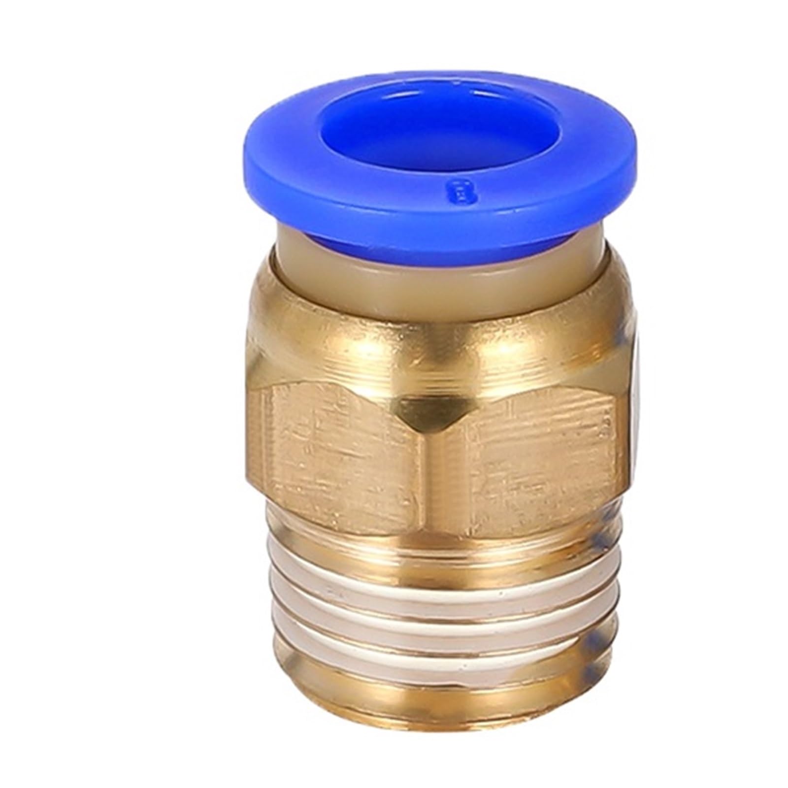 Conector neumático de aire 50/200 Uds conector de aire neumático PC 4mm 6mm 8mm 10mm 12 hilos 1/8 "1/4" 3/8 "1/2" accesorios for mangueras conectores rápidos de tubería(PC6-02,200Pcs)
