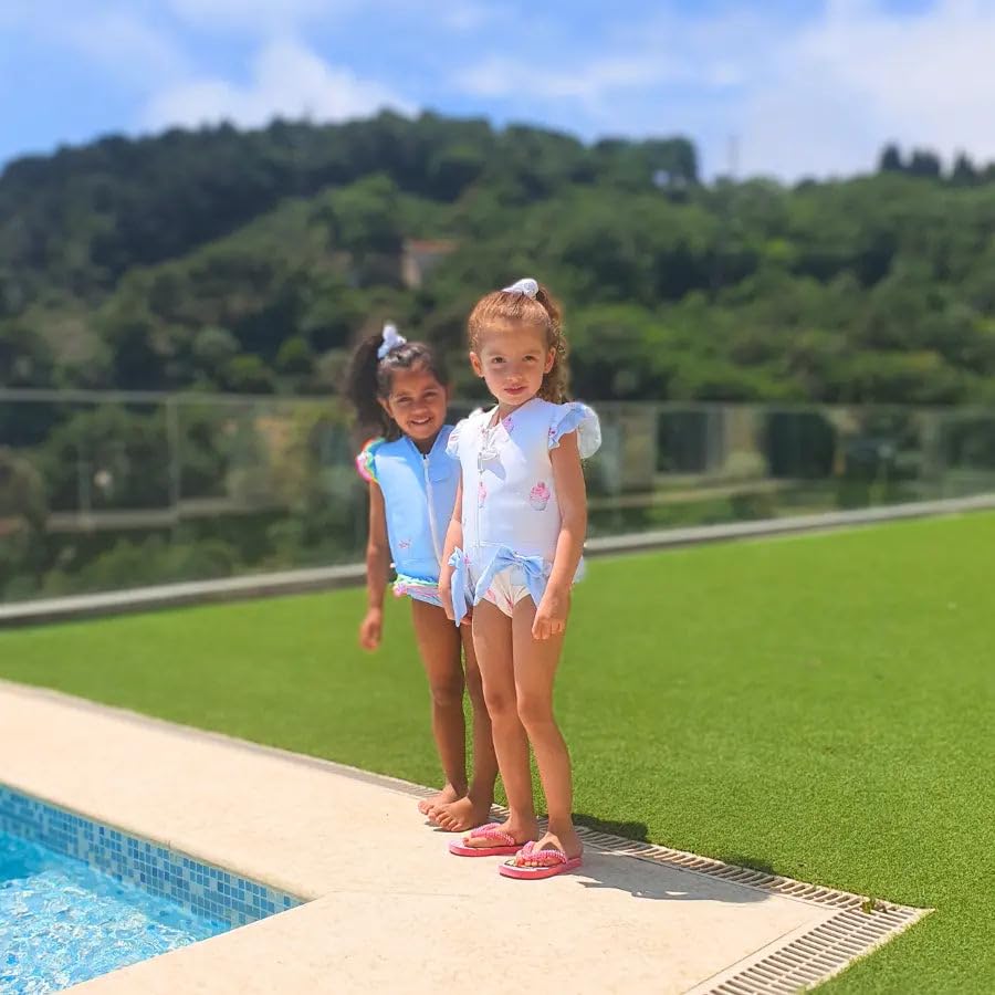 PLOUF Maillot de Bain Flottant pour garçon et Fille : Charlotte - Combinaison Flottante - Gilet Flottant pour la Sécurité et l'Apprentissage de la Natation