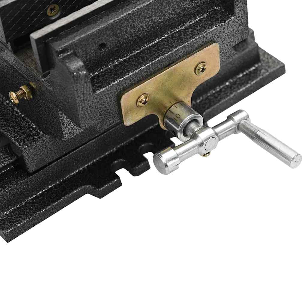 vidaXL Morsa Manuale Slitta Trasversale per Trapano a Colonna 150 mm