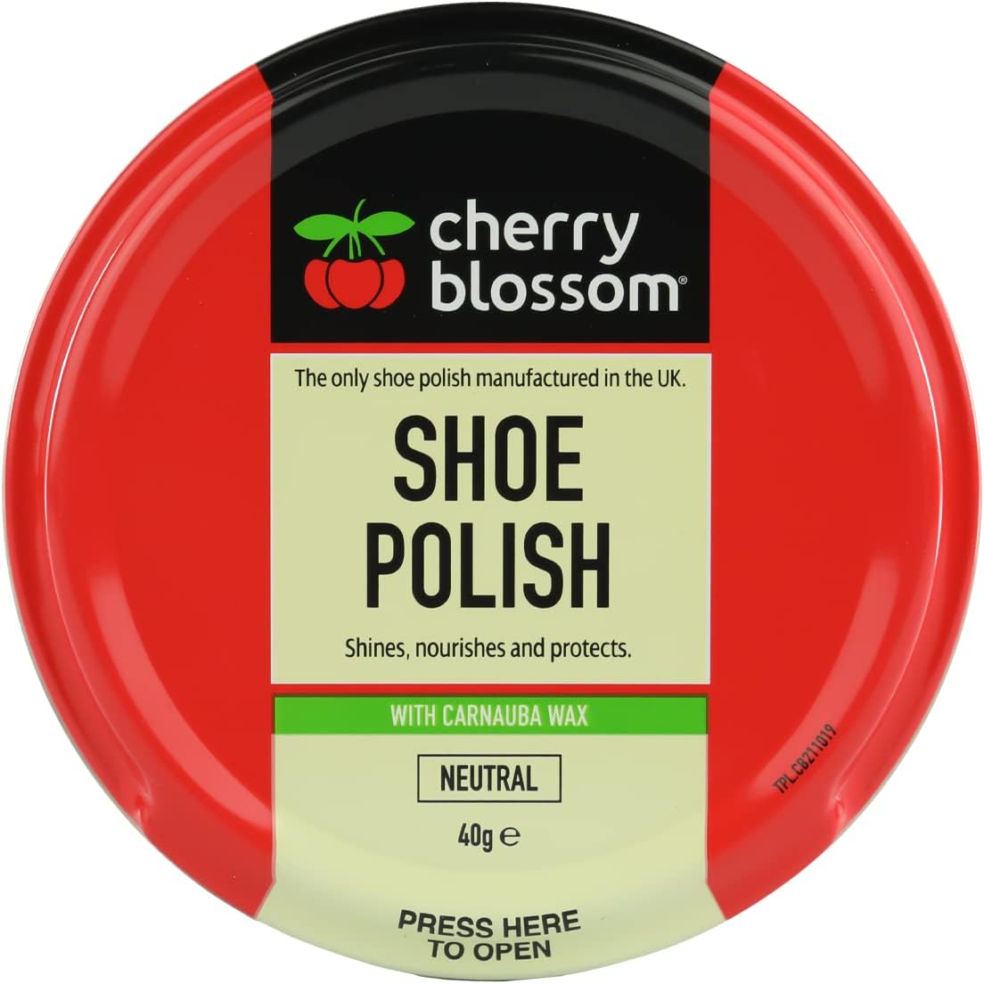 Cherry Blossom Shoe Polish Neutral 40g