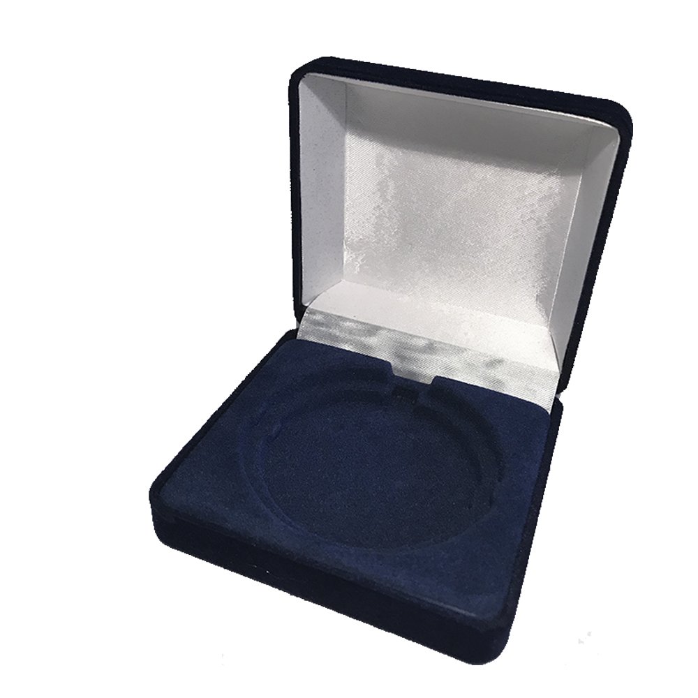 Larius Group Schachteln für Medaillen BZW Orden blau Schachtel für 70mm Souvenir
