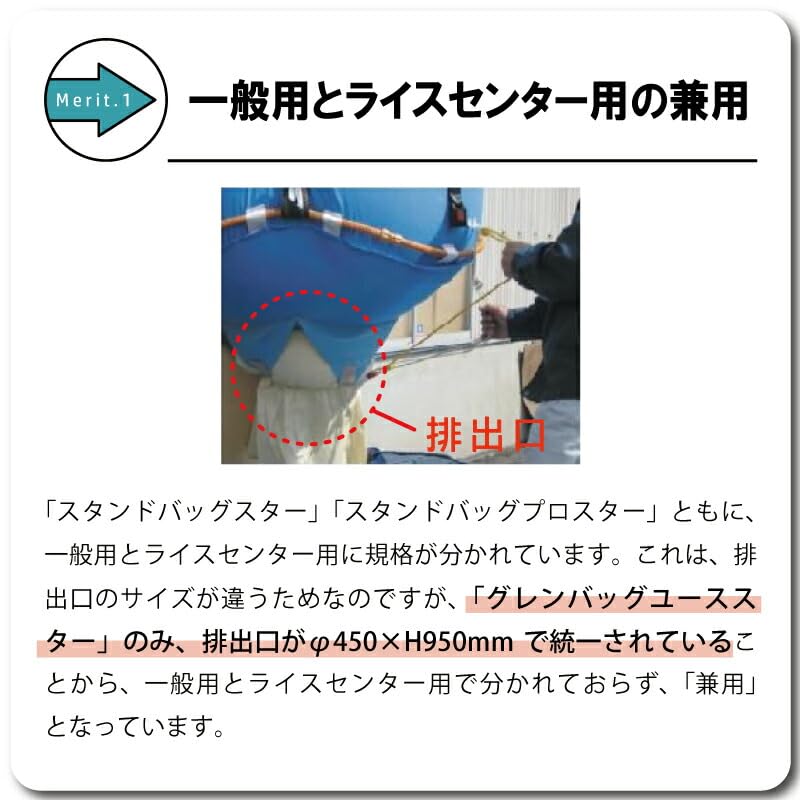 Amazon | 【5個】グレンバッグユーススター 1700L 田中産業製 ライス
