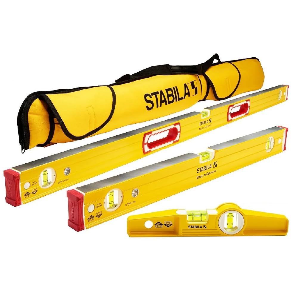 Stabila Level Set - 48 & 24 Inch Levels -1