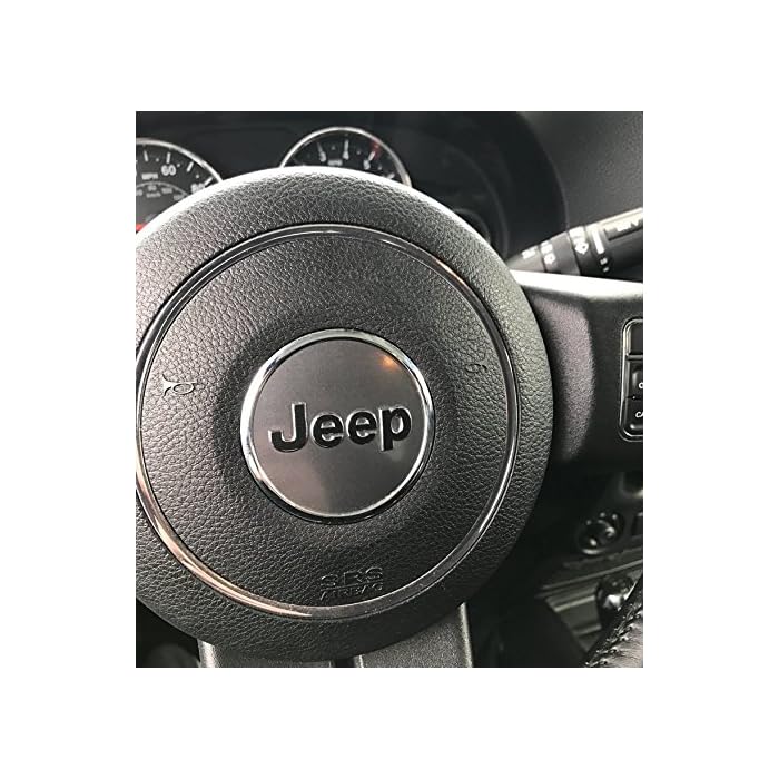 Buy Reflective Concepts"JEEP" Steering Wheel Overlay Decal Fits 2011