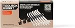 ToolBox Widget Wrench Organizer Pro Series 4.0 – Magnetic Wrench Holders for Tool Drawer – Modular Toolbox Organizer System – Tool Storage for Professional & DIY Mechanics - 1 Pack, 12 Holders