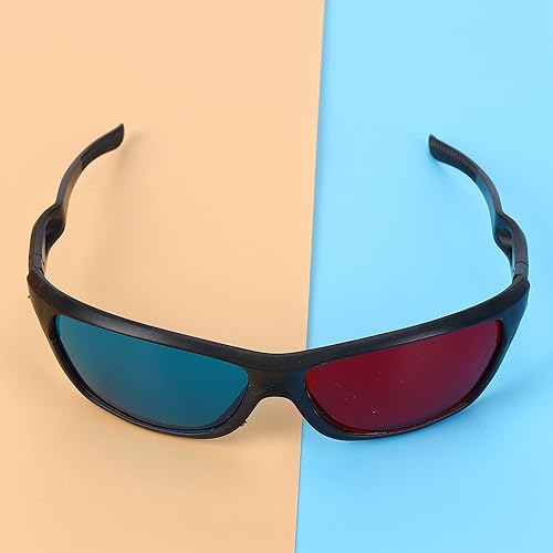 Miniatura 5 de 5X Anaglifo rojo y azul Dimensional 3D Vision Gafas para TV Juego DVD