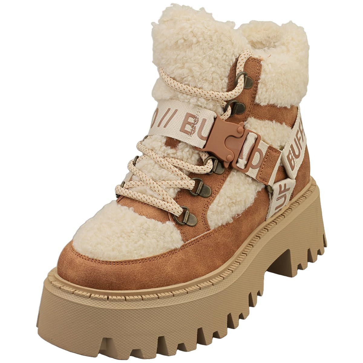 Buffalo Aspen Com Mid Warm, Boots Femme