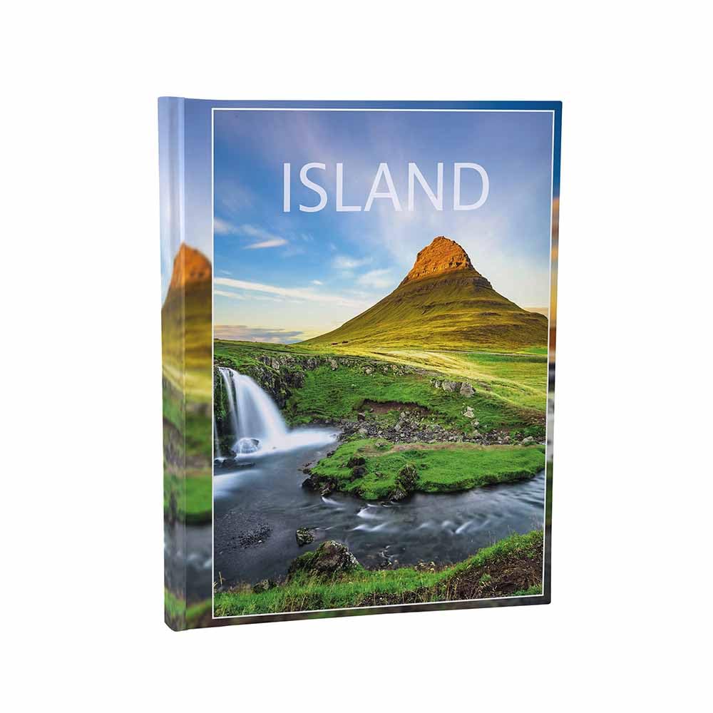 Urlaubsfotoalbum: Island, Fototasche für Fotos, Taschen-Fotohalter für lose Blätter, Urlaub Island, Handgemachte Fotoalbum (10x15 | für 300 Fotos)