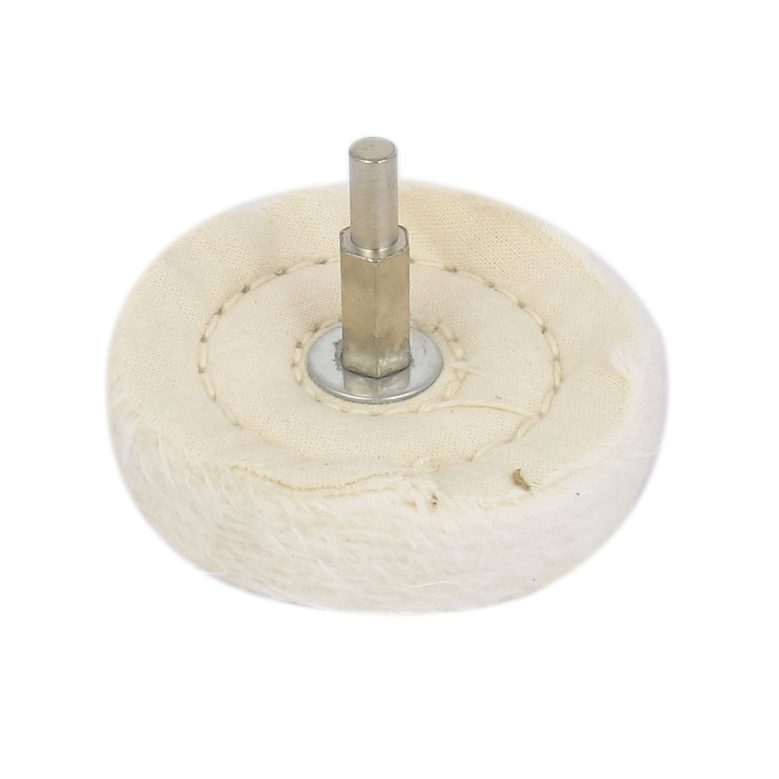 Aexit Rotary Tool Abrasive Wheels & Discs Jewelry Buffing Cleaning Mop 75mm White Cloth Flap Wheels Polishing Wheels
