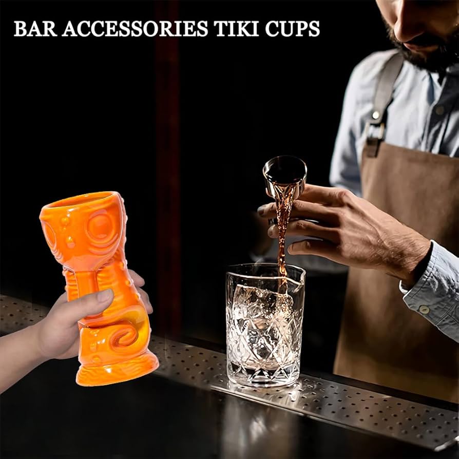 TIKI ビンテージセラミックカップ Amazon.co.jp: ティキマグ 360ml/13oz ティキセラミックマグ素敵