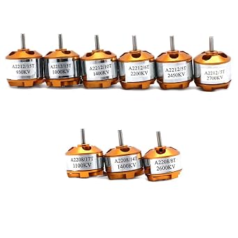 A2212 A2208 Brushless Motor 930KV 1000KV 1100KV 1400KV 2200KV 2450KV 2600KV 2700KV for RC Aircraft Plane Multi-Copter Brushless Outrunner Motor A2208 KV1100