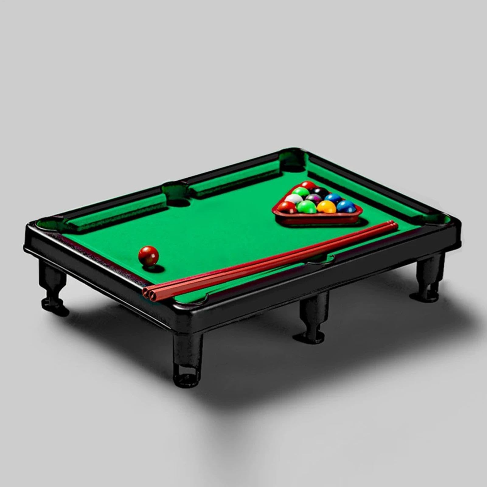 Mini jeu de billard – Jeu de billard portable, kit de sport portable | Planche de bureau compacte pour , débutants, maison, salle de classe, fête, activité, voyage, jeu, renforcement des
