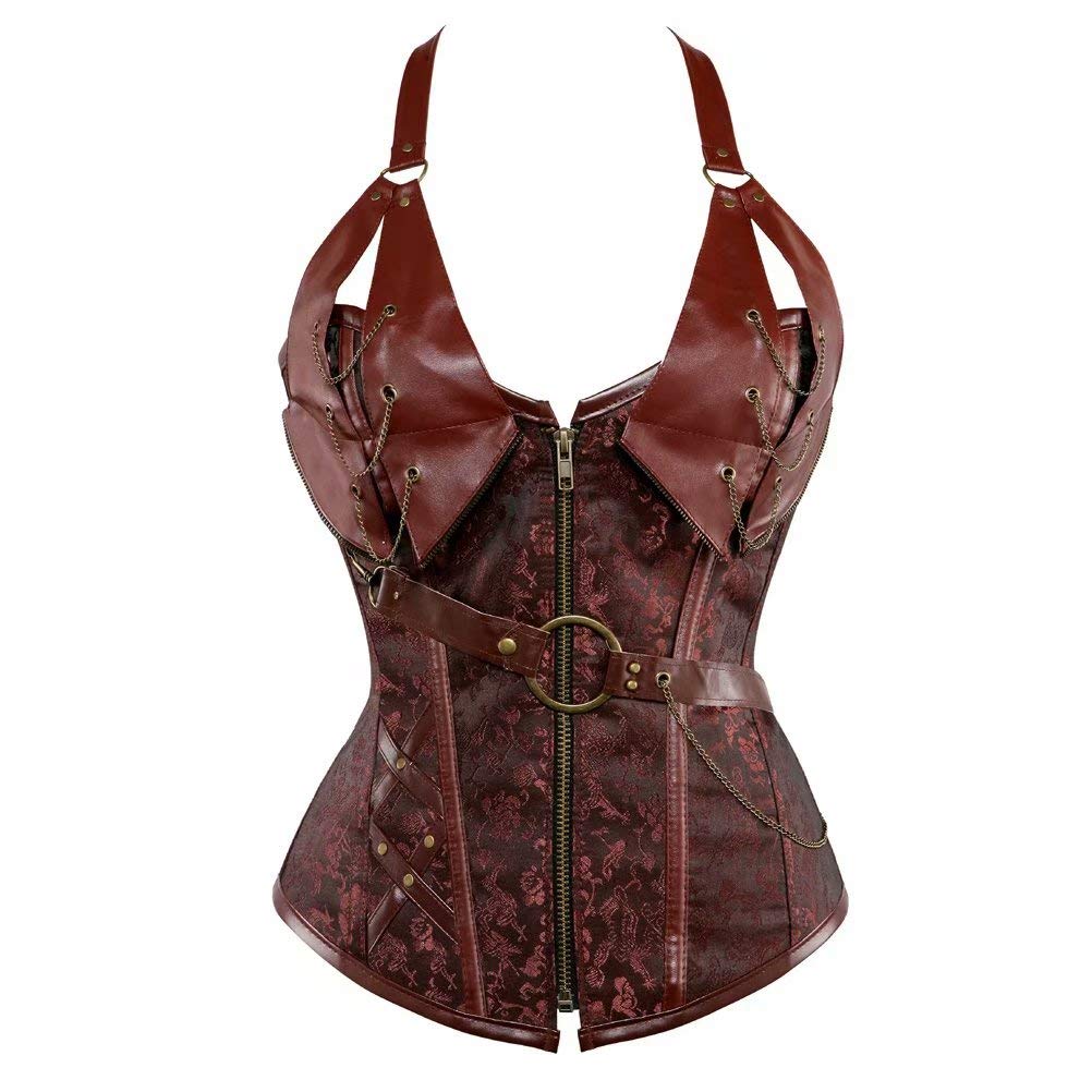 Black Steampunk Corset. Corsets are a popular option amongst. by Amy Trumpeter M