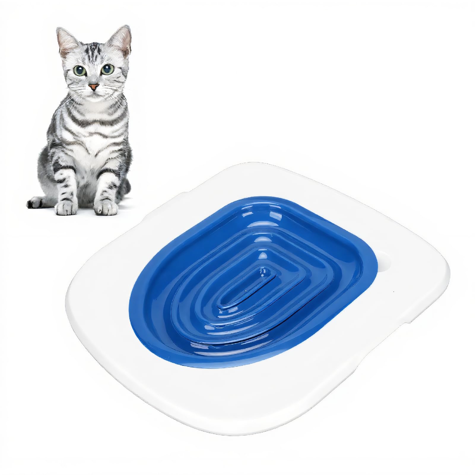 Kit d'entraînement toilette pour chat pour un appartement propre sans litière