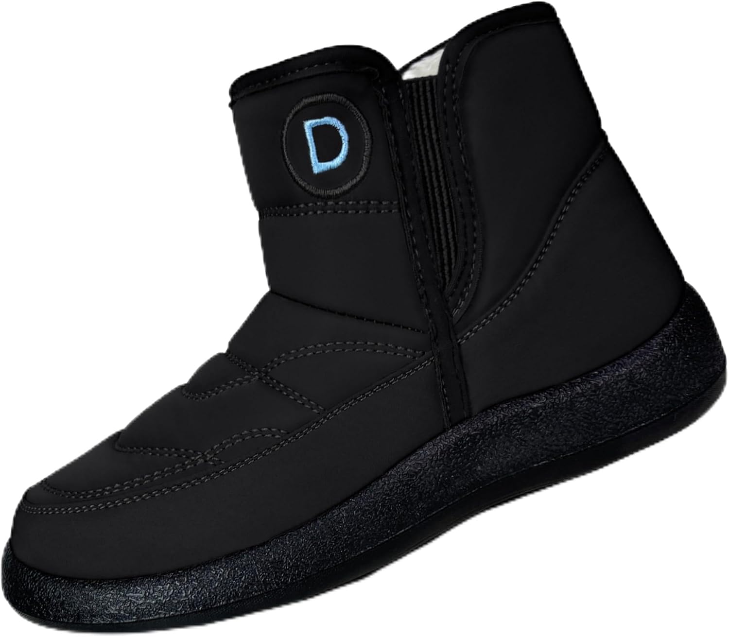 Womens Snow Boots Winter Shoes 2025 All-Day Comfort Warm Fur Lined Ankle Booties Waterproof Outdoor Footwear for Walking