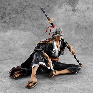 Megahouse - One Piece - One Piece Portrait of Pirates Warriors Alliance Law PVC Statue