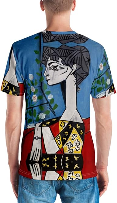 Picasso T-Shirt Vintage Famous Paintings All Over Printing 