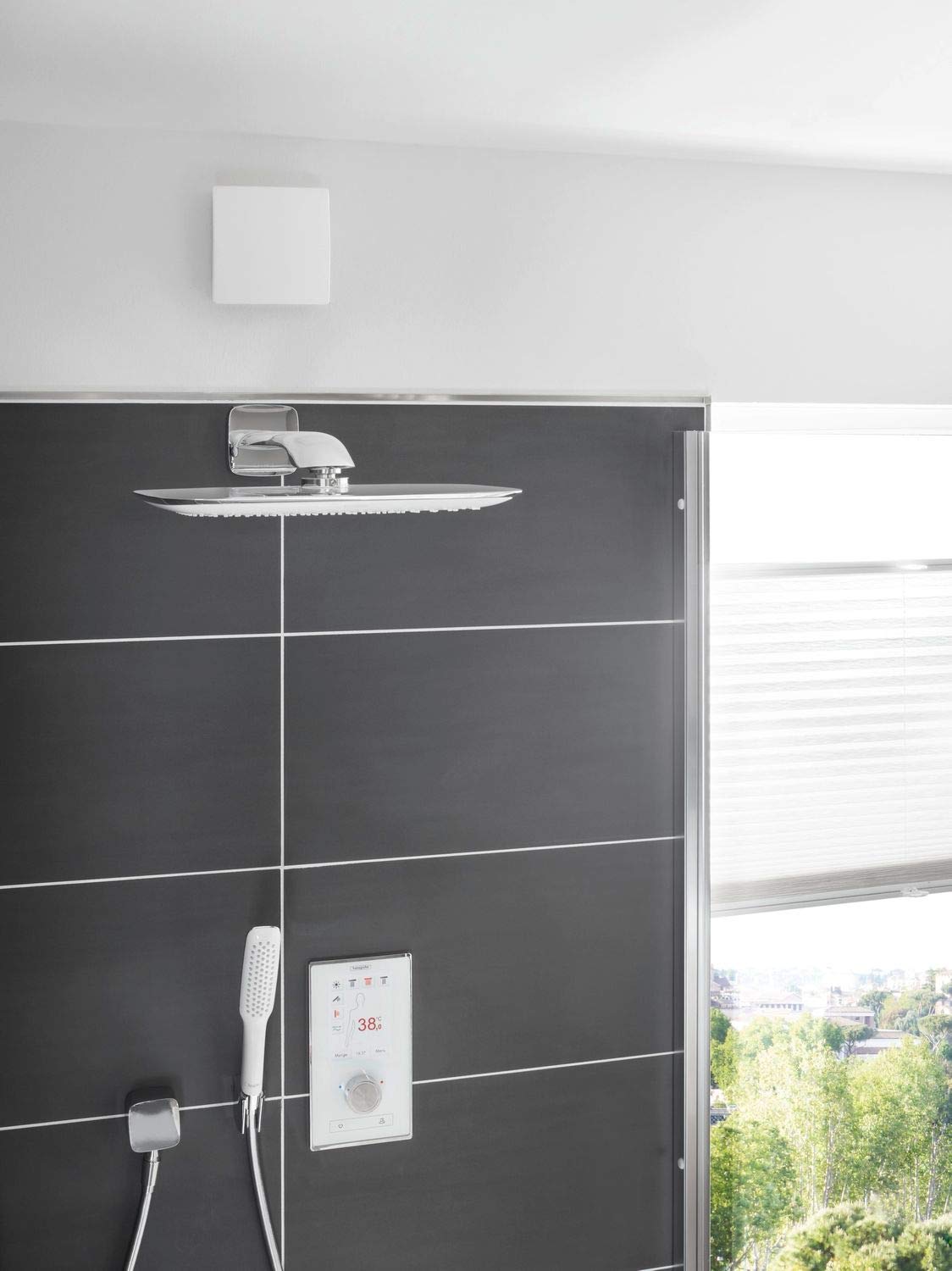 Axialventilator MC 100 VFN MARLEY für Wand- und Deckenmontage Fb. weiss, 15x15x13 cm
