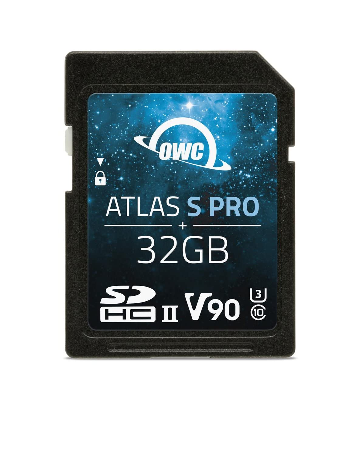 OWC32GB Atlas S Pro SDHC UHS-II V90 Media Card