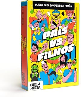 Jogo Pais VS Filhos, Perfeito para famílias, churrascos, aniversários, jantas, 2-10 Jogadores
