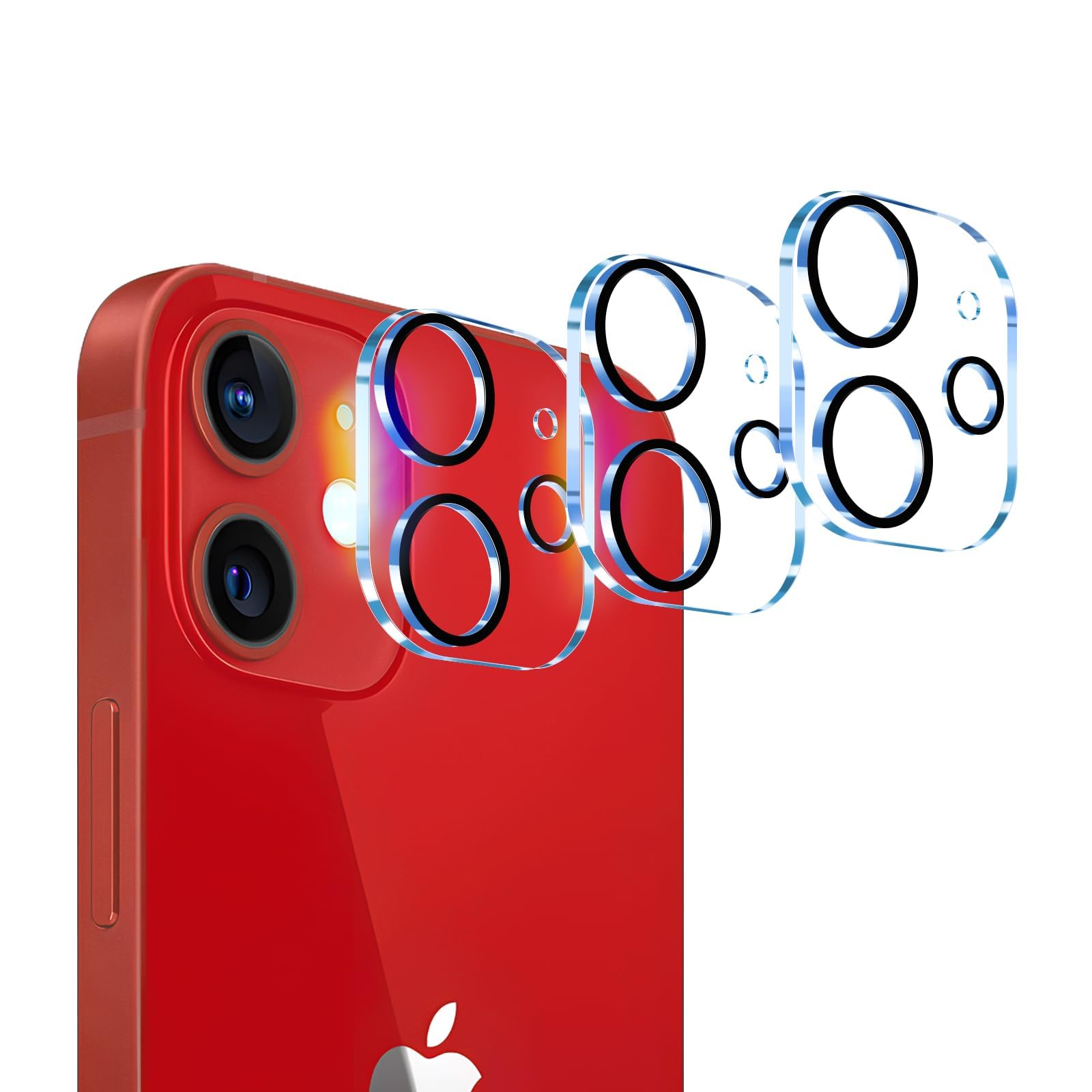 Amazon.co.jp: Seninhi 3枚 カメラフィルム iPhone 12 用 カメラレンズ 