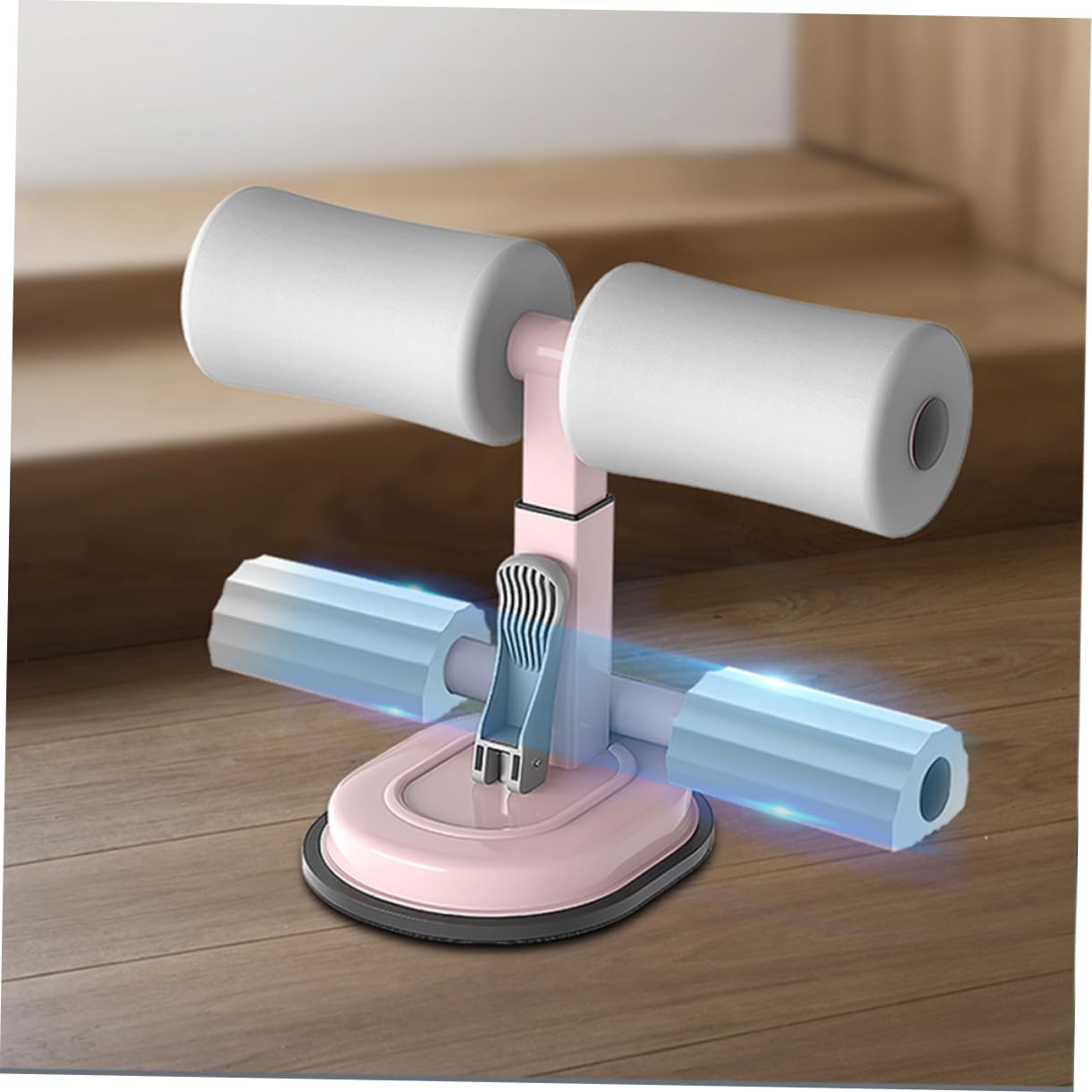 Natural Rubber Fitness Bar Abdominal Equipment for Home Gym Suction Cup