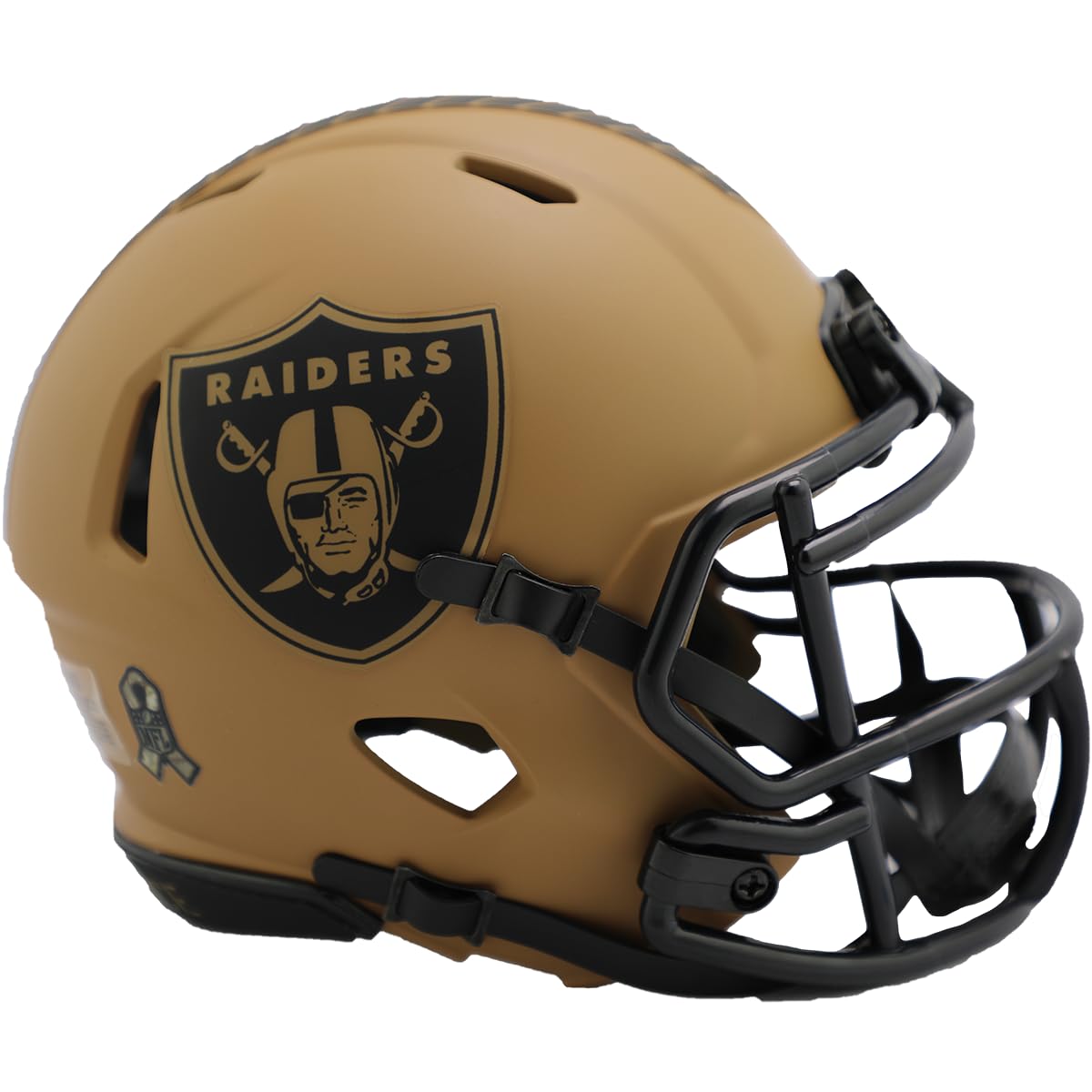 Riddell NFL Las Vegas Raiders 2023 Salute to Service Mini Speed