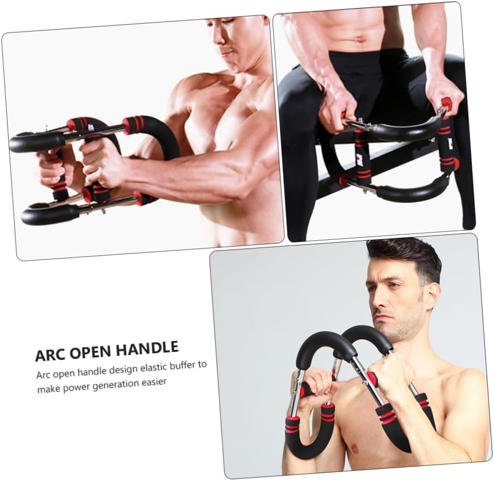 Balacoo Adjustable Chest Expander and Arm Exerciser 50-60KG Resistance for Pectoral Muscle Training Adults Spring Resistance Band for Home Gym and Fitness Workouts