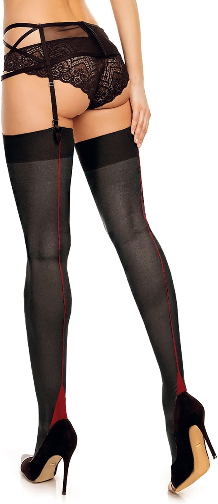 Glamory Women's Delight20 Plus Size Stockings