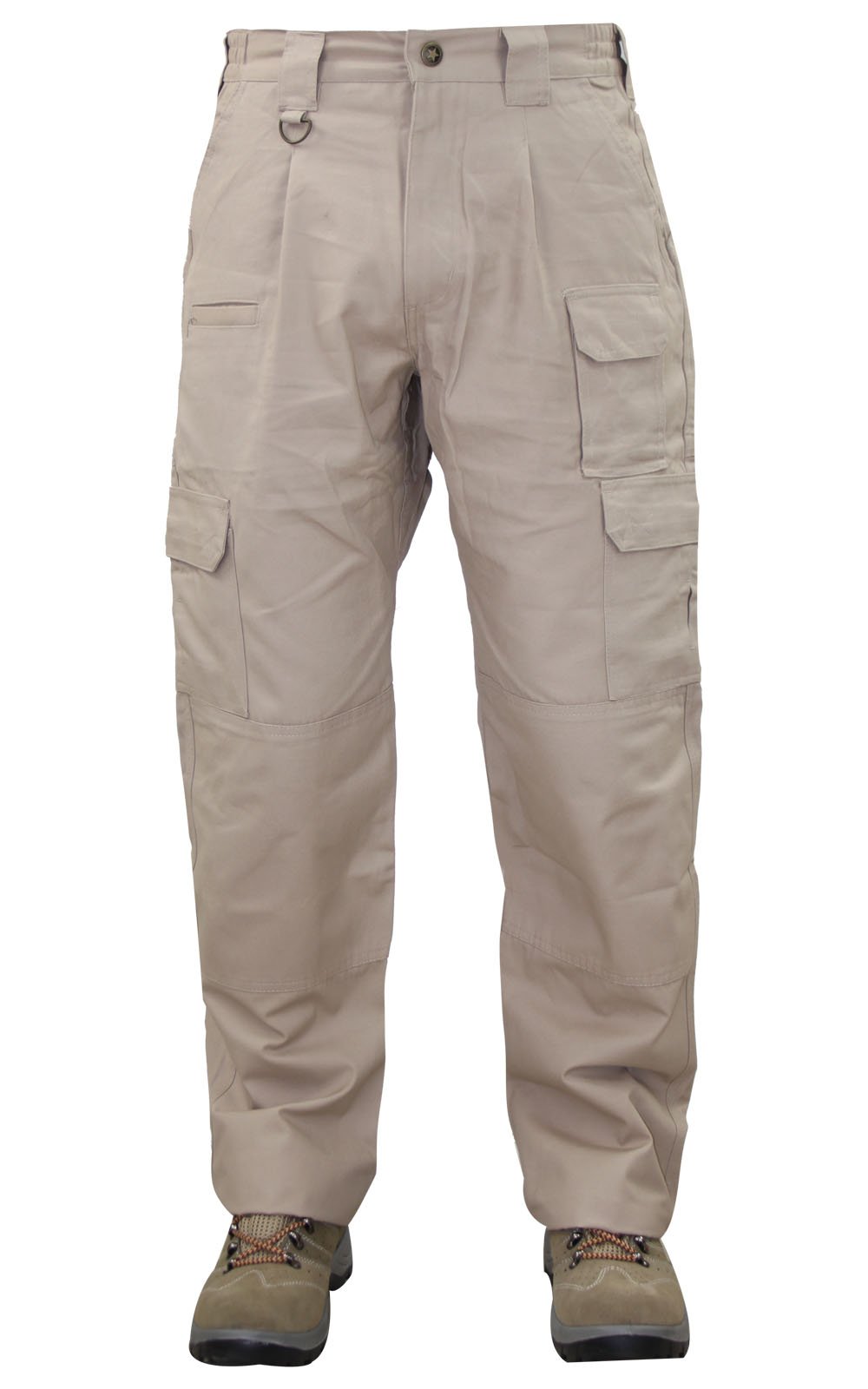 True Face Men's Light Khaki Work Trouser 34