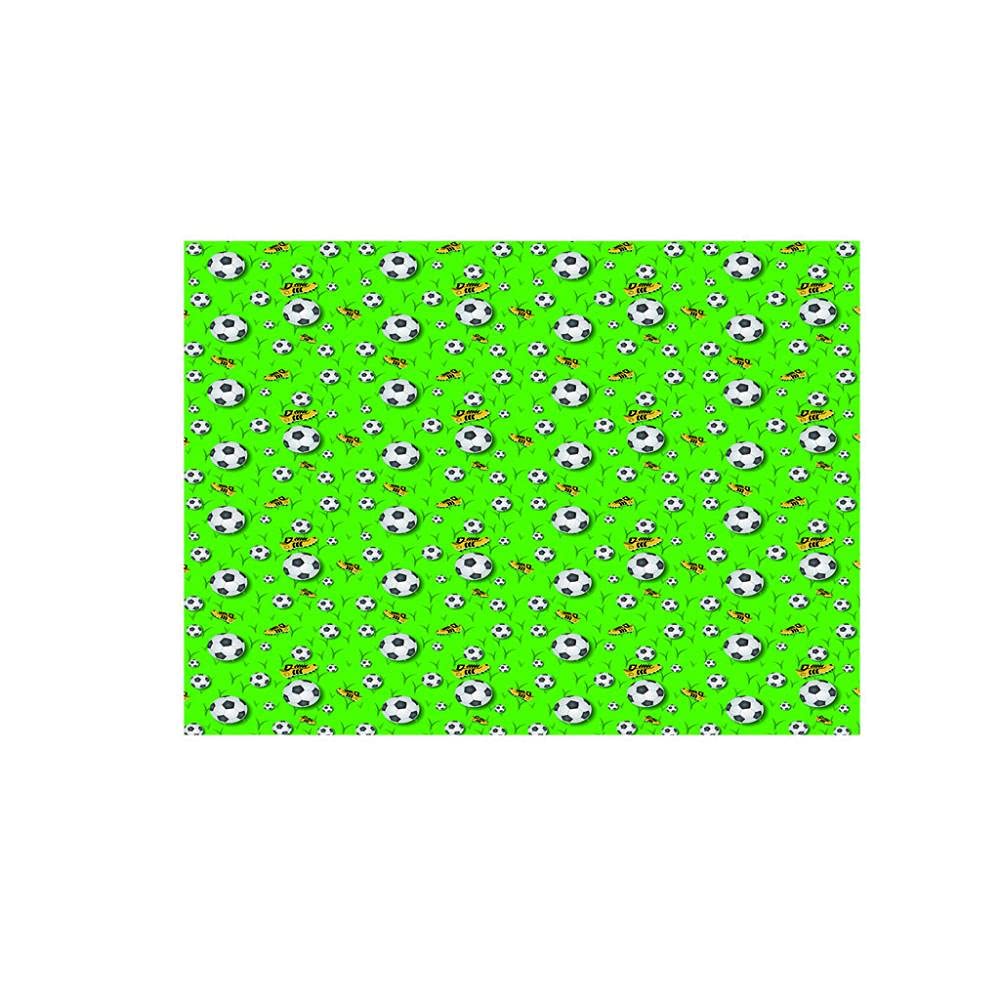Adesivo da parete 3D da parete con calcio verde, per soggiorno, camera da letto, cameretta dei bambini, 250 cm x 175 cm