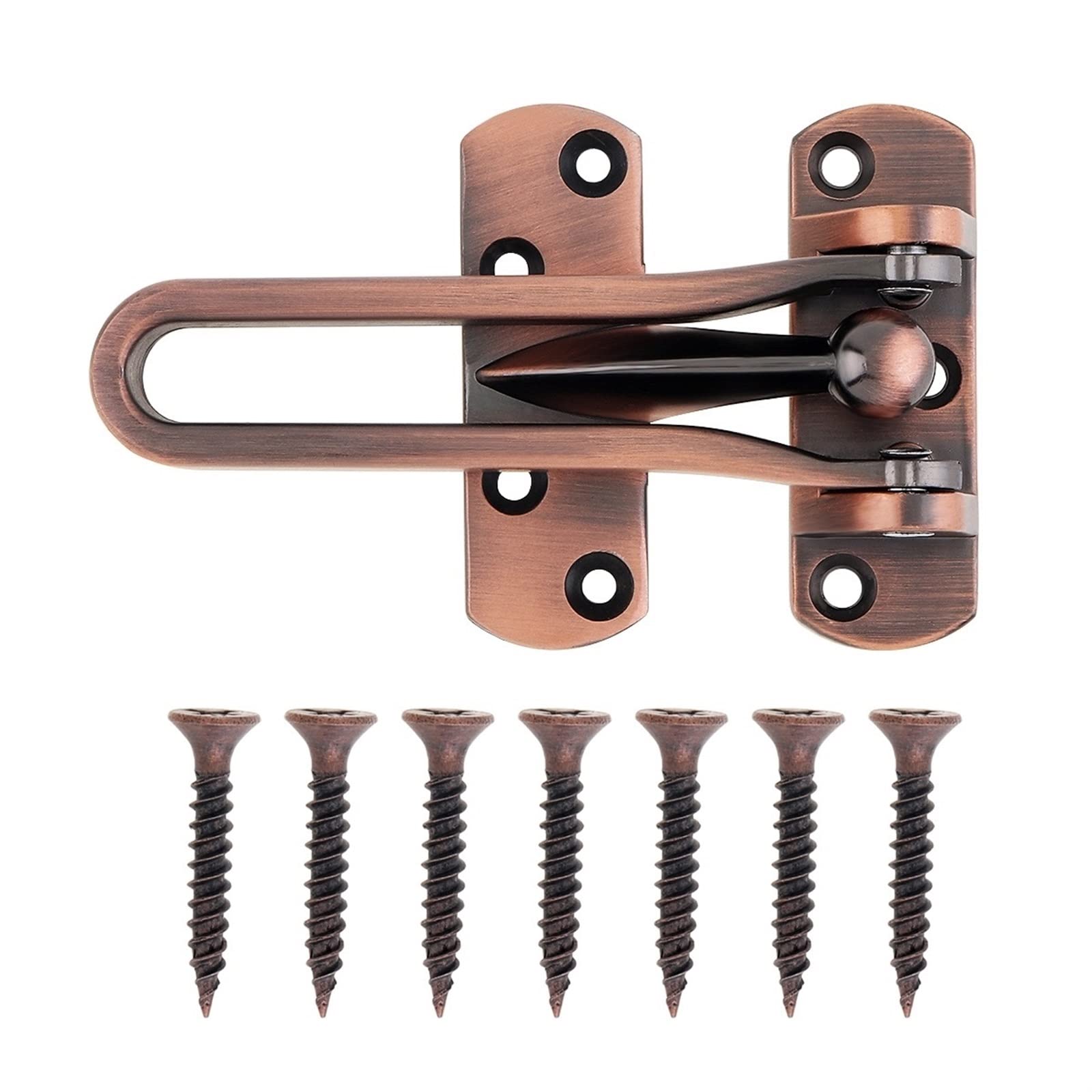SFJSFIMQ Home Door Lock Hotel Anti-Theft Chain U-Shaped Swing Latch