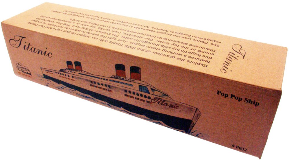 Buy Titanic pop-pop candle boat replica 