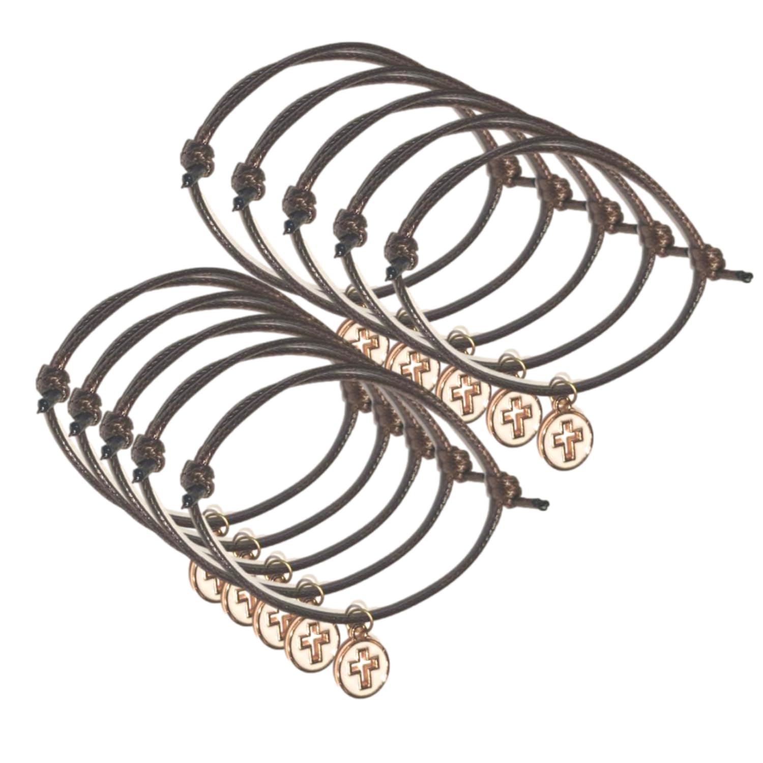 Pack pulseras-10 unid. Detalles Bautizo para Invitados-detalles Boda para invitados-Regalos Comunión para Invitados-Recuerdos invitados a tus eventos.