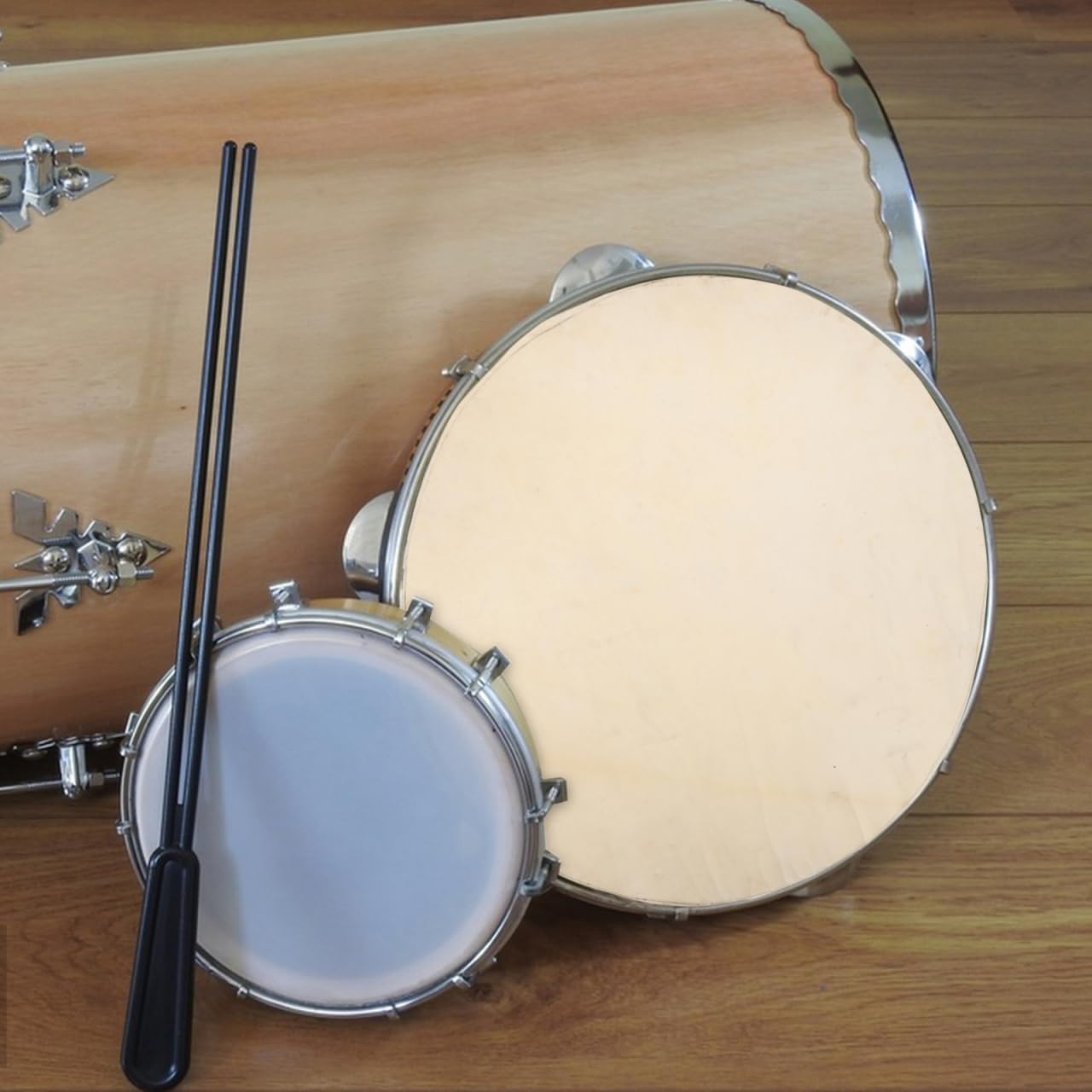 Sosoport Peau De Tambour De Chèvre 17.72 Pouces Tête De Remplacement Pour Tambours Africains Djembé Et Percussions À Main Son Authentique Durable