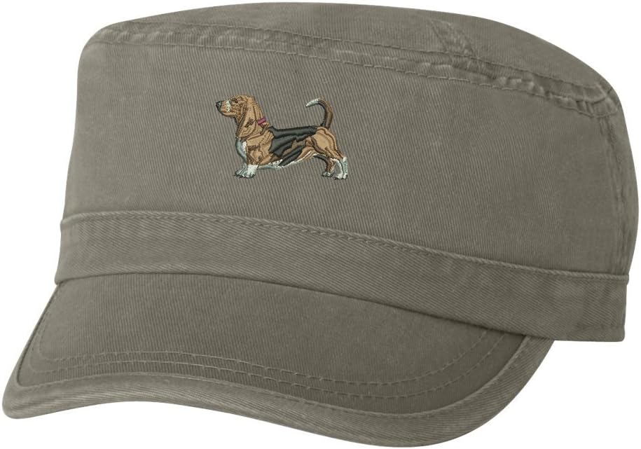Basset Hound 100% Cotton Corps Cap