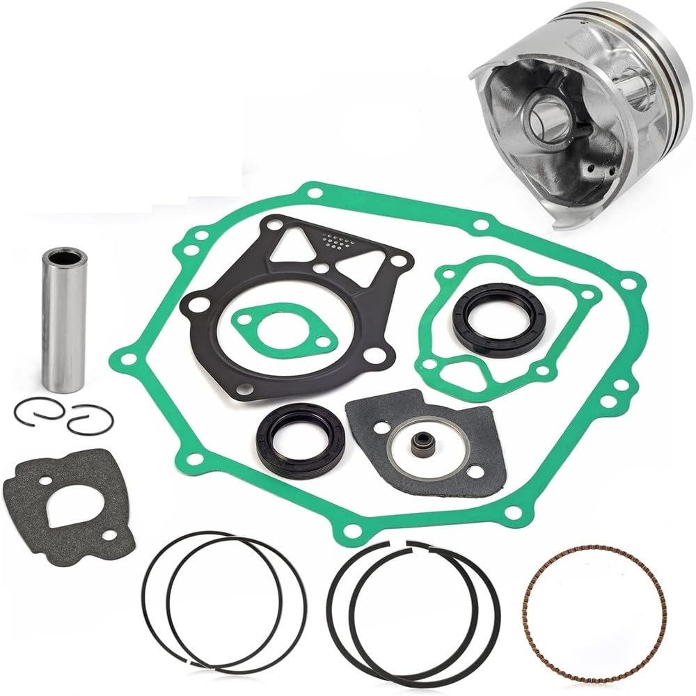 pist. Kit di revisione guarnizione motore, anello pistone sovradimensionata da 0,5 mm Adatto for golf cart G14 1995 1996 JN5-11636-00-00 JN5-11610-20-00