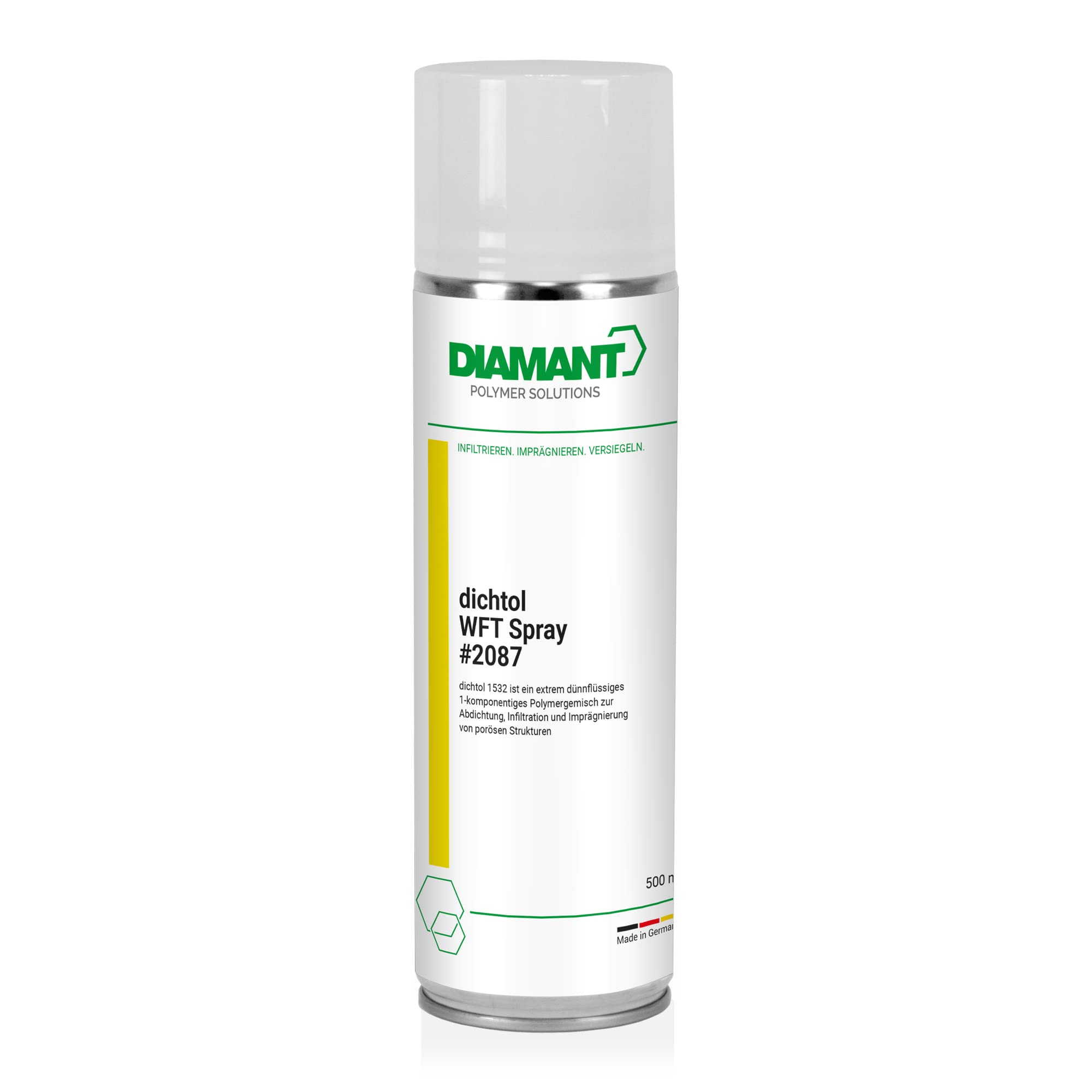 DIAMANT dichtol WFT Spray zum Abdichten feiner Risse & Poren, 500ml