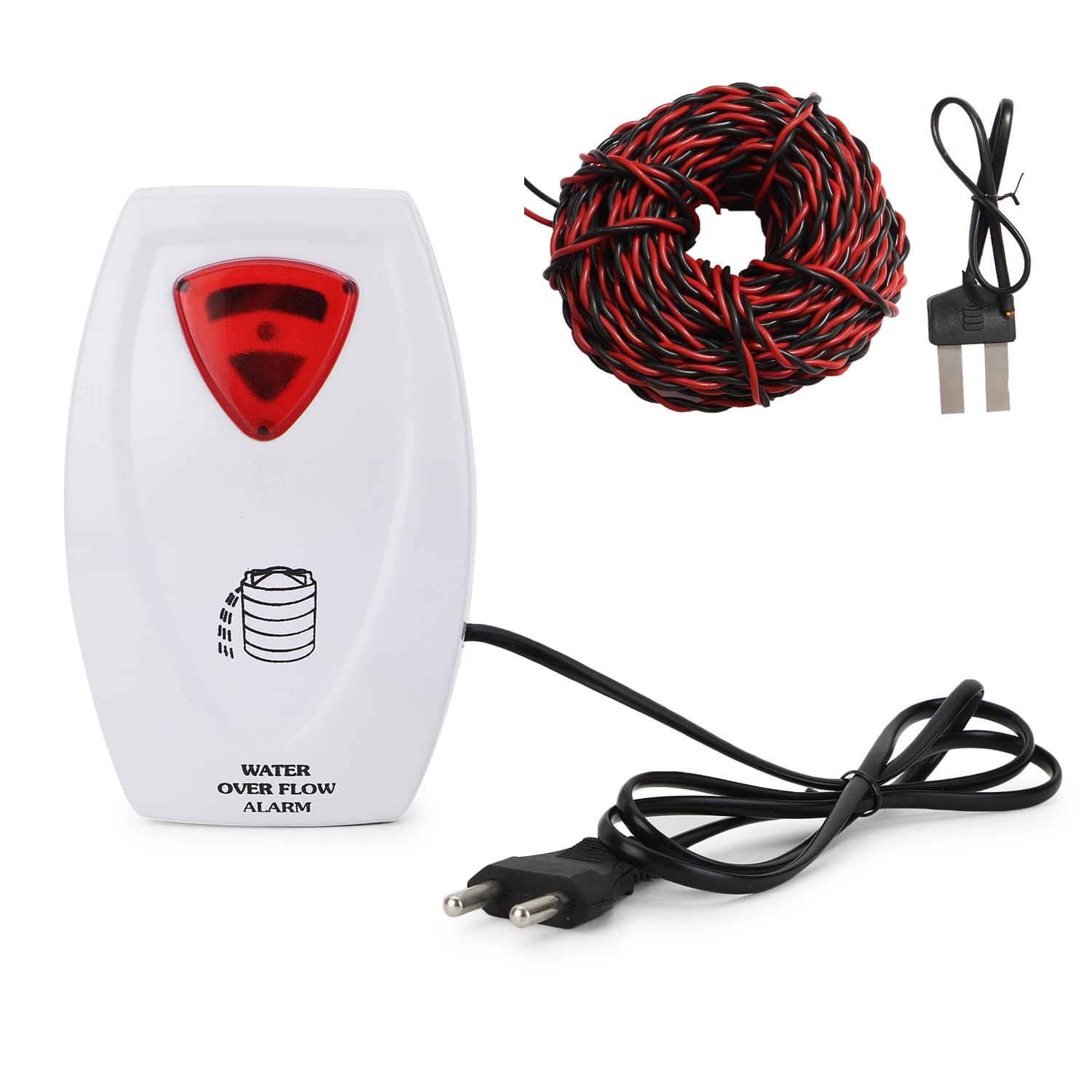 V3Squared Water Tank Alarm - Overflow Control Bell, Human Voice, 100% Shock Proof - Sensors and Wire- Made in India-image-27