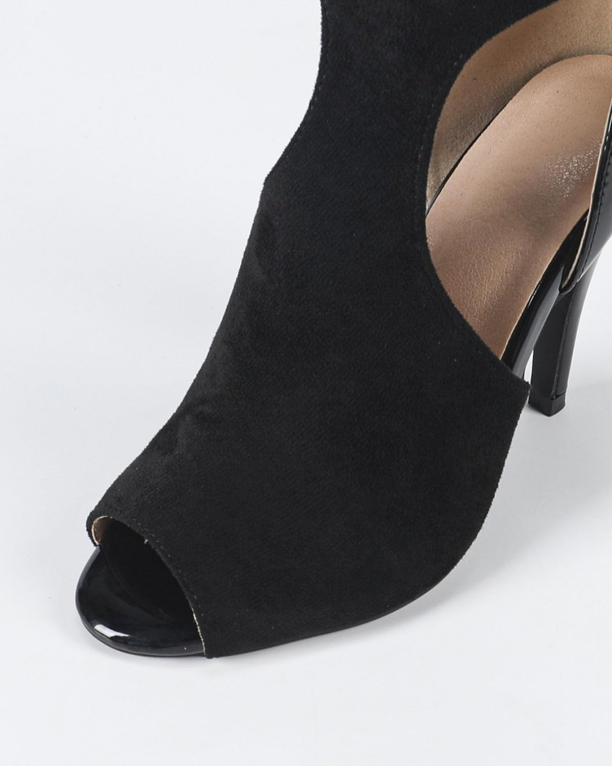 Hixingo Scarpe da Ballo Latino Americano Tacco 10 cm, Scarpe da Ballo Latino Americano Liscio Donna in Pelle per Salsa, Ballo da Sala, Jazz e Pratica Prestazioni