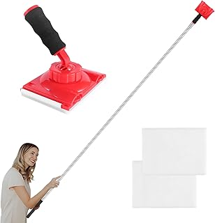 Paint Edger Tool for Walls, 6-Section Paint Edger Tool with Threaded Extension Rod: The Ultimate Adjustable Paint Pad Applicator for Walls, Ceilings, Trim & Baseboards