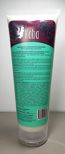 Miniatura 2 de Mascarilla de tratamiento capilar Kaba para cabello seco dañado, fabricado con extractos naturales, promueve el crecimiento, acondicionamiento