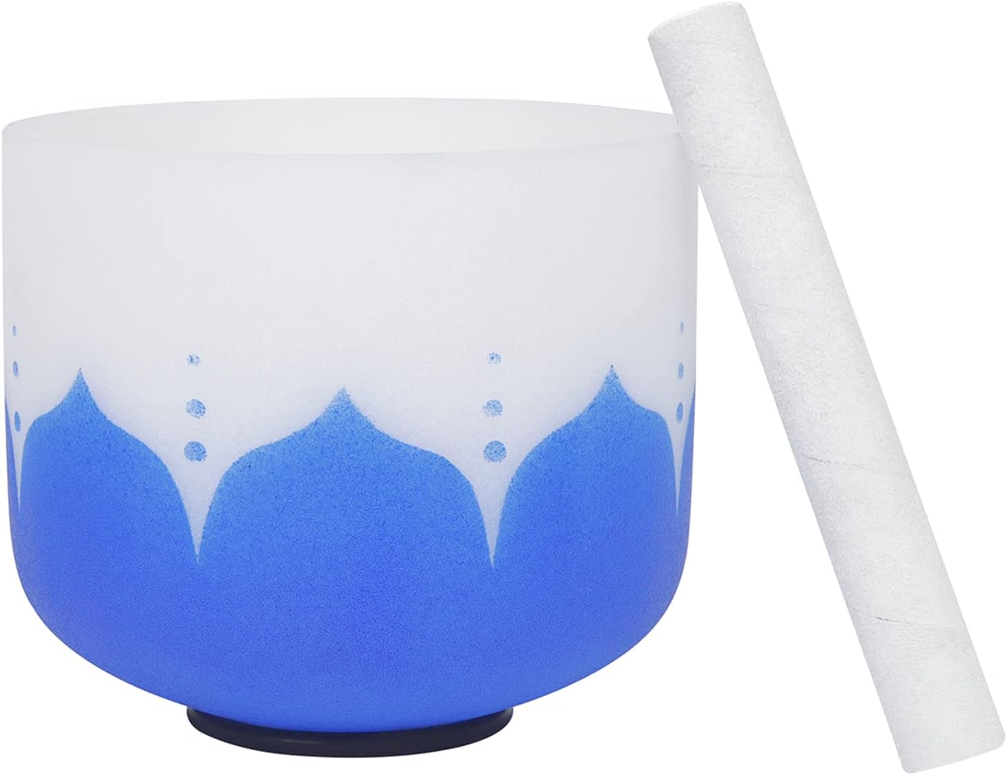 デザインフロストクリスタルシンギングボウルセット 6インチ/7