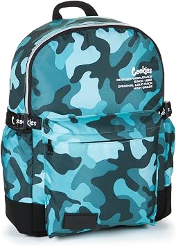 COOKIES Off The Grid Backpack, Mint Camo