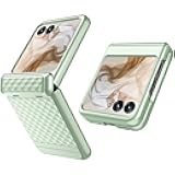 Ultra-Thin for Motorola Razr 2024 Case, [Built-in Screen Protector] & [Hinge Protection], 2024 Razr Case Shockproof Anti-Drop Full Body Protective Rugged Cover for Moto Razr2024 (Mint)