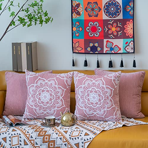 UKHP Coussin Mandala Convers, BX-1,18x18, DPink Cover