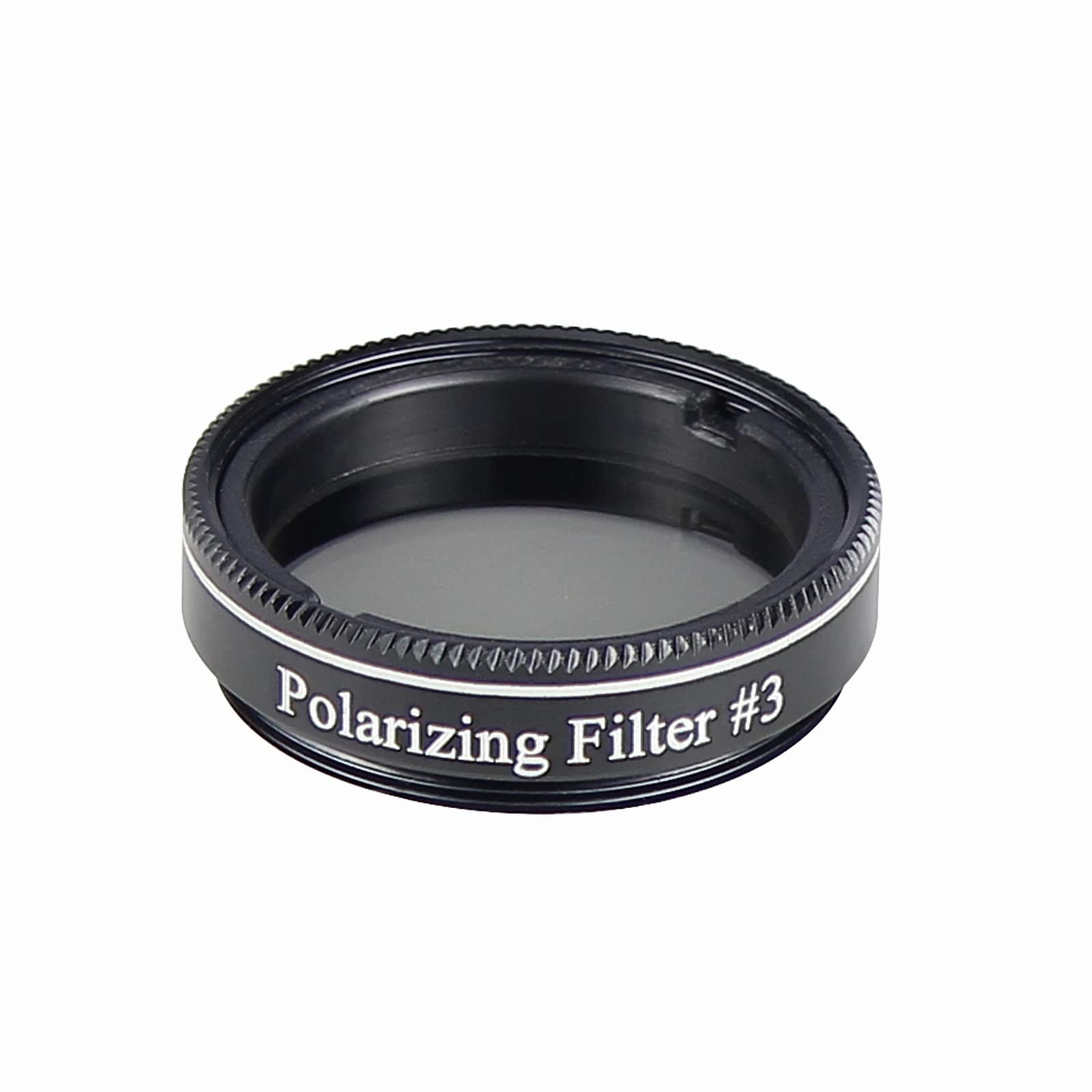 SOLOMARK 1,25" Polarisationsfilter Nr. 3 für Teleskope und Okulare – Reduziert Blendung – Bietet verbesserten Kontrast