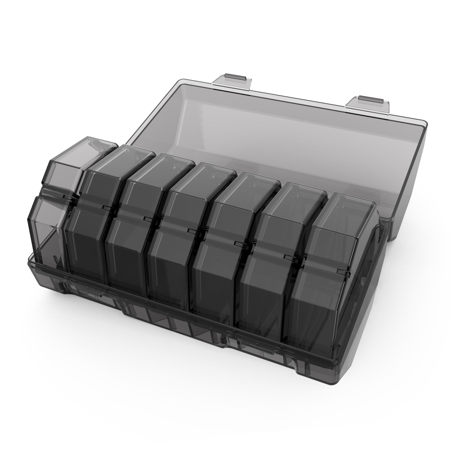 Weekly Pill Organizer 4 Times a Day, Large Pill Box 7 Day Daily Pill Case with 28 Extra Large Compartments Portable Travel Pill Container Big Medicine Organizer for Supplement Vitamin (Black)