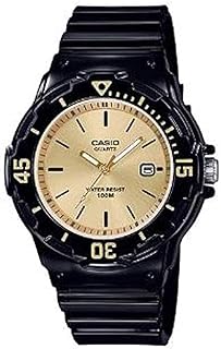 Casio LRW-200H-9EVDF Resin Round Analog Water Resistant Watch for Women - Black