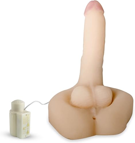 Vibrador realista Swaying 7.5inch leluv Pene Y Testículos, Piel, 1